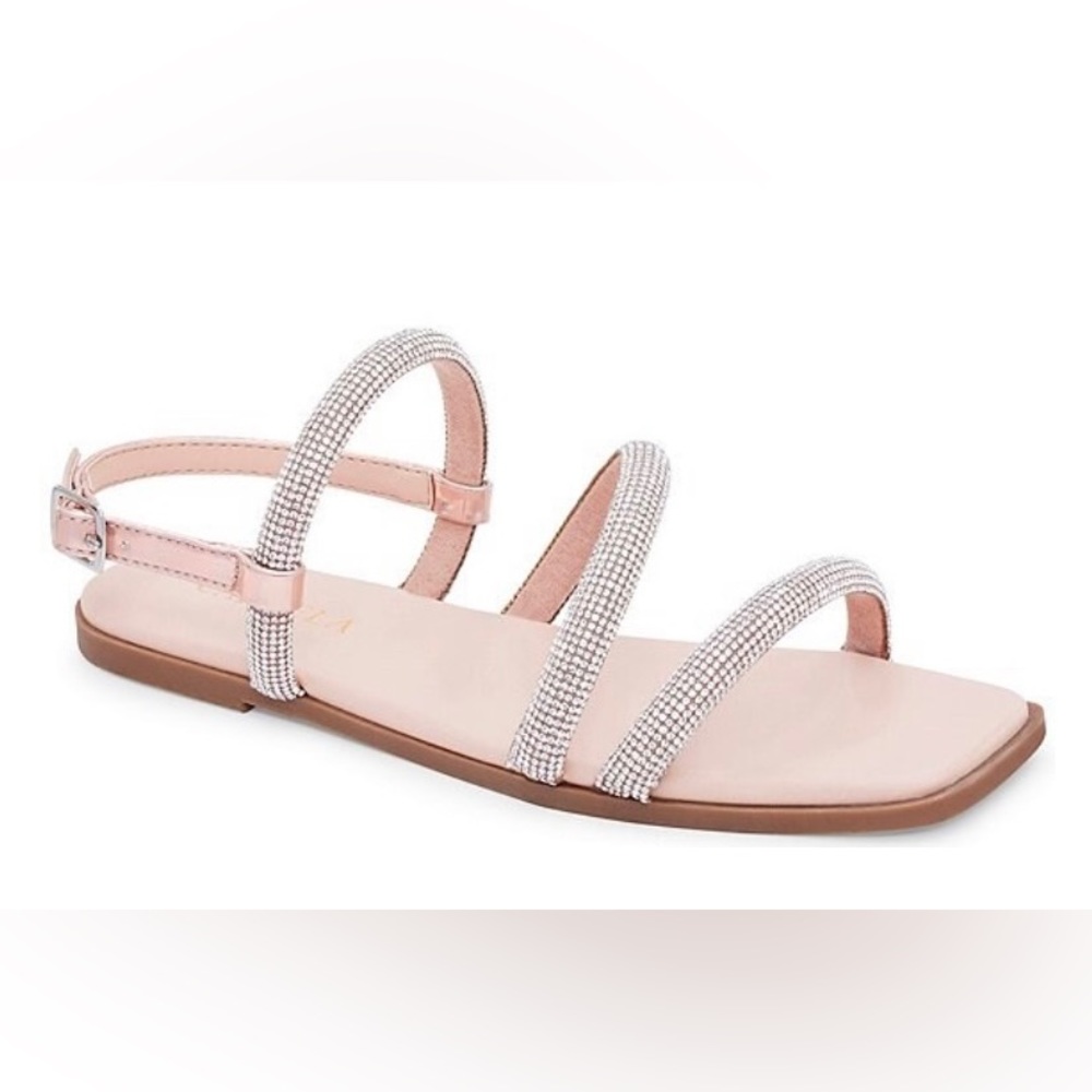 Carvela Kelly Rhinestone Embellished Sandals | Toddler Size 11